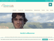Tablet Screenshot of freedomlife.de